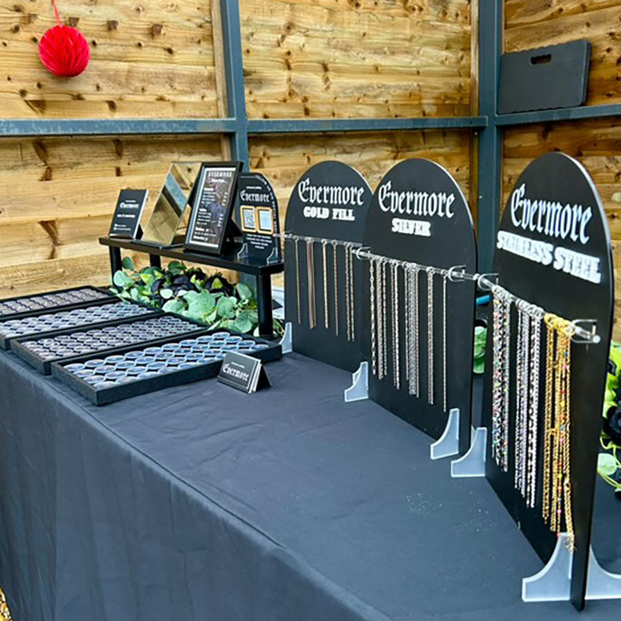 Custom Branded 3D Acrylic Permanent Jewellery Display Sign