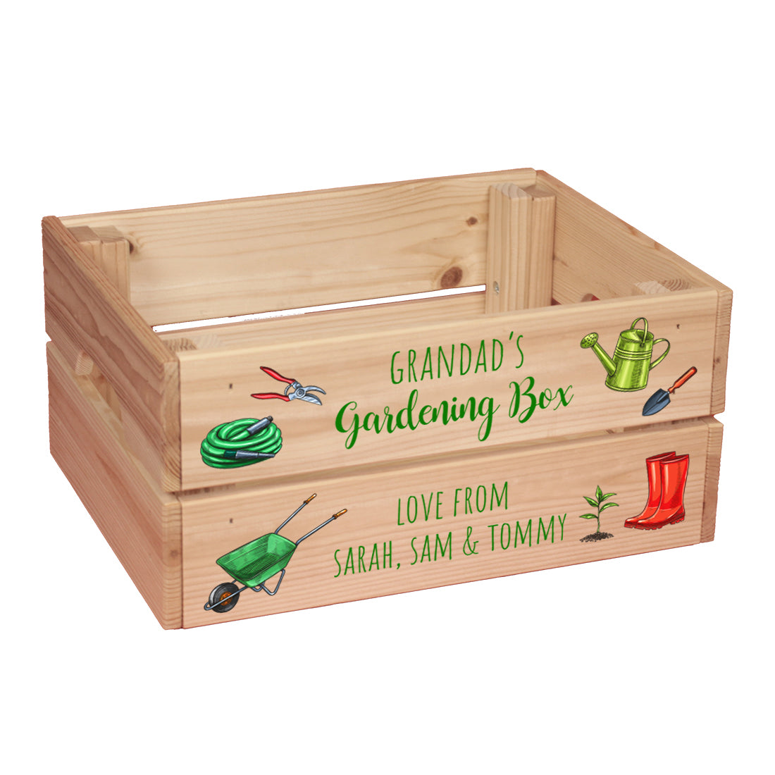 Gardening Hamper Gift Crate-Love Lumi Ltd