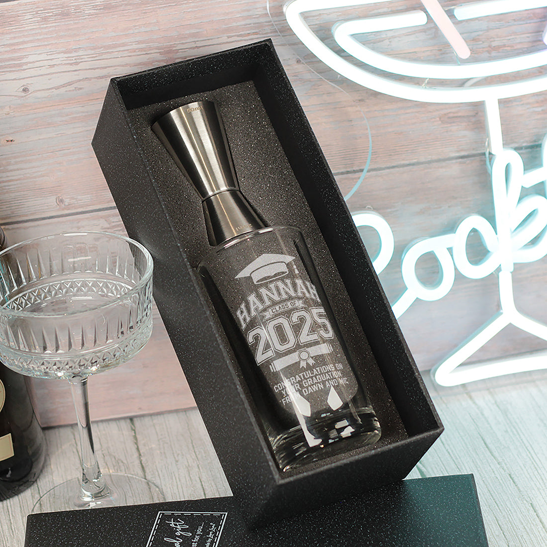 Graduation Highball Glass and Gift Boxed Set