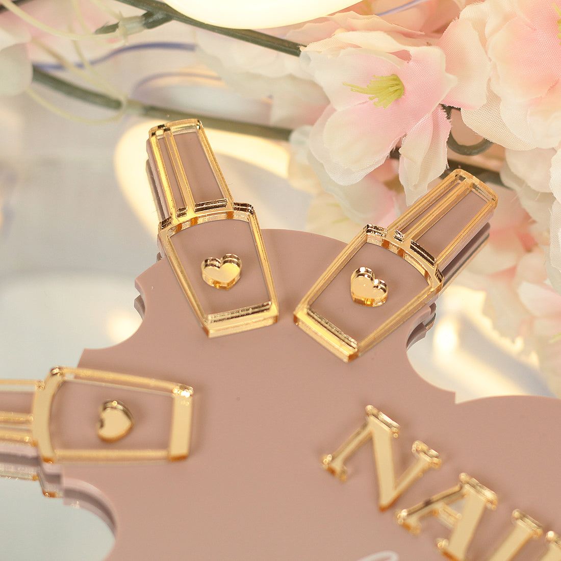 Heart Nailfie Social Media Nail or Beauty Salon Photo Prop-Love Lumi Ltd