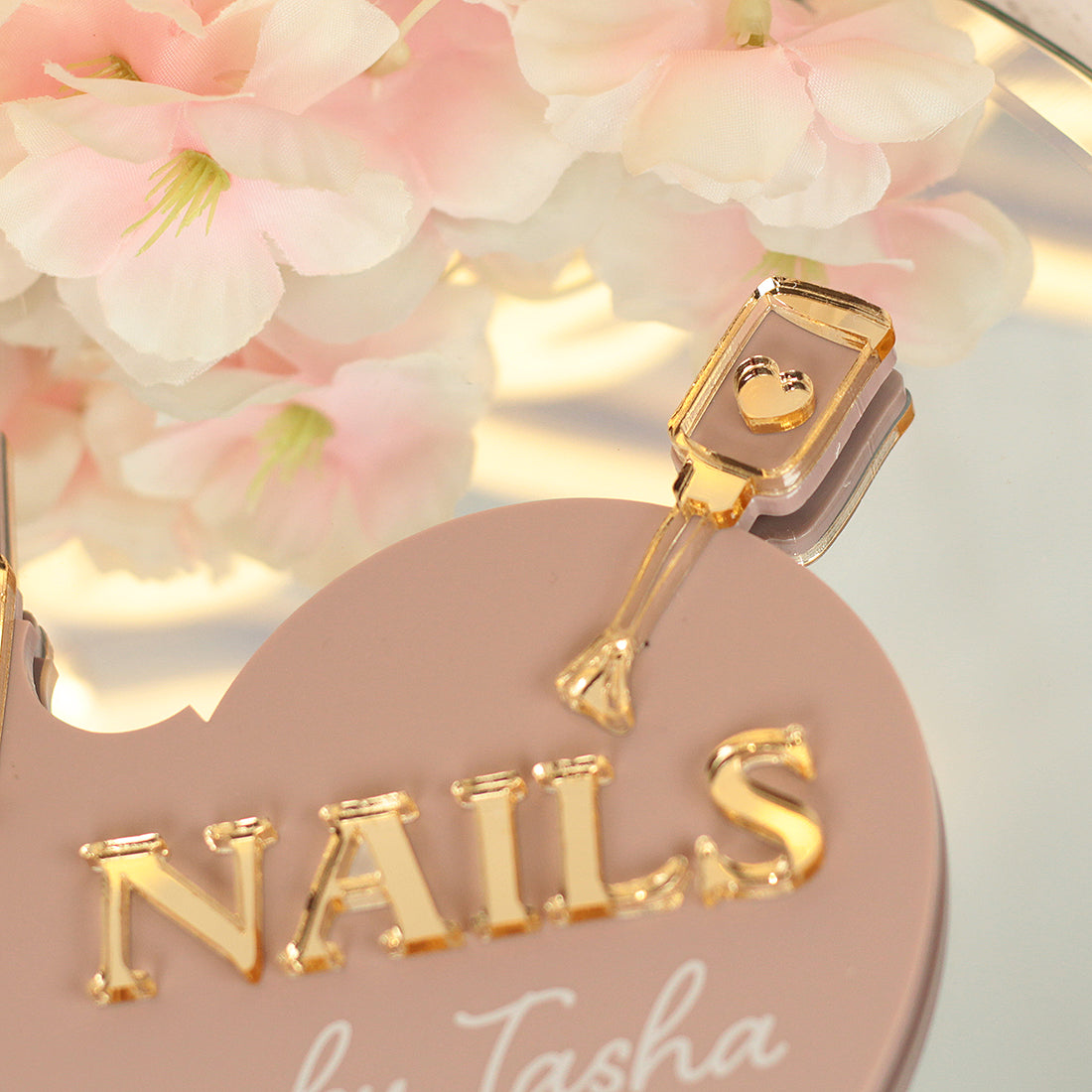 Heart Nailfie Social Media Nail or Beauty Salon Photo Prop-Love Lumi Ltd