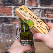 Tools Bamboo Bottle Opener with Spirit Level and Ruler-Love Lumi Ltd