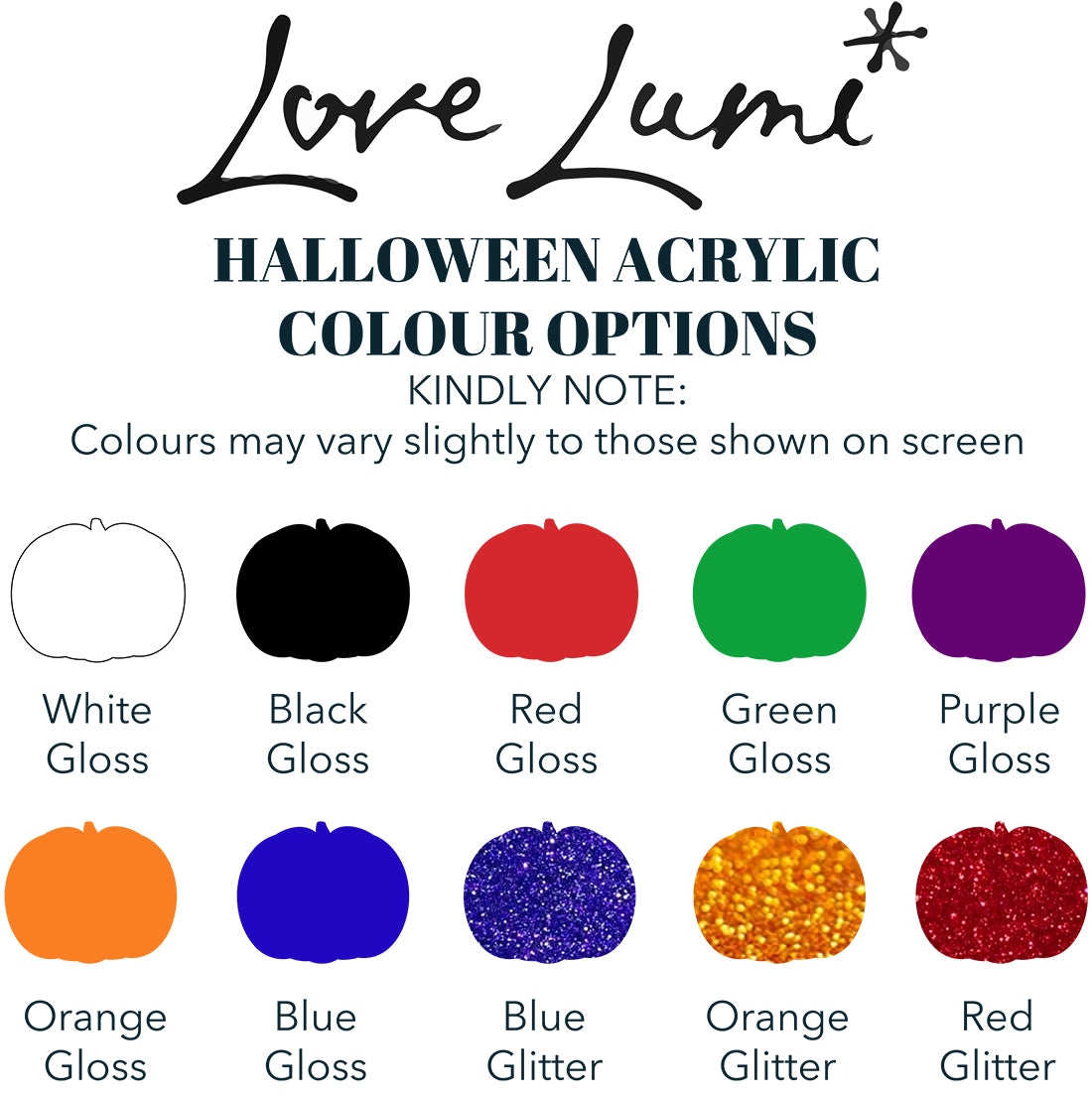 Halloween Trick or Treat Reusable Acrylic Cake Topper-Love Lumi Ltd