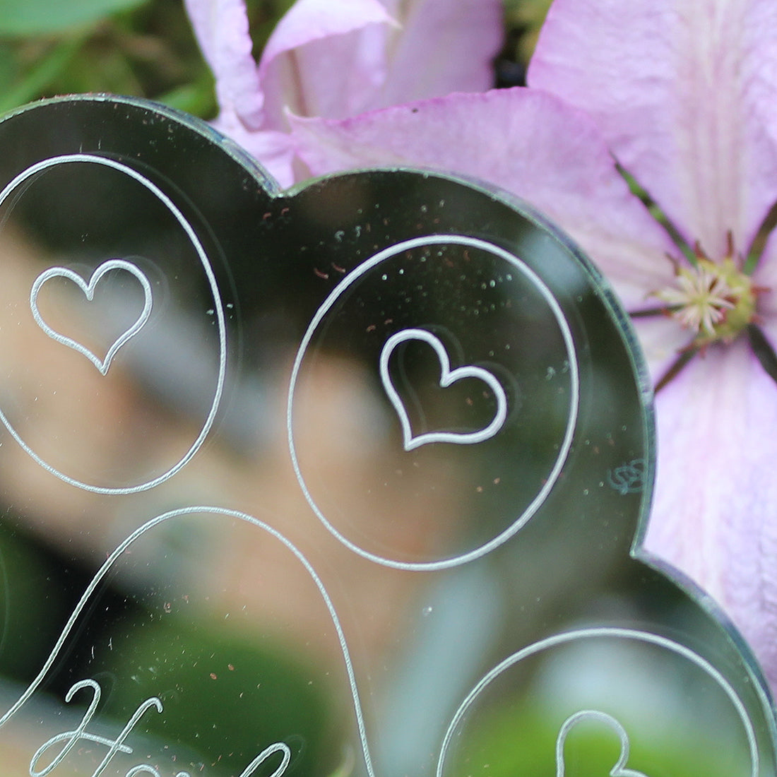 Personalised Paw Print Mirror Remembrance Keepsake-Love Lumi Ltd
