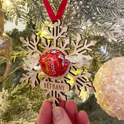 Chocolate Holder Gift Christmas Tree Bauble Decoration-Love Lumi Ltd