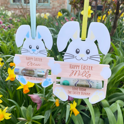 Pastel Bunny Easter Hunt Money Holder Gift Card-Love Lumi Ltd