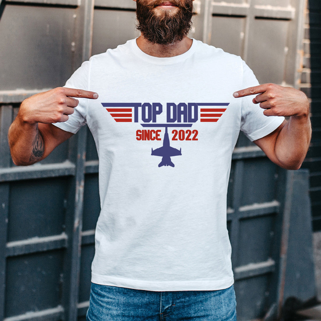 Top Dad T Shirt-Love Lumi Ltd