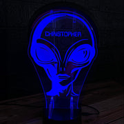 Alien Neon Light Up Gaming Headphone Stand