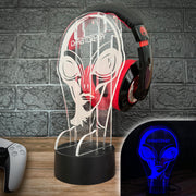 Alien Neon Light Up Gaming Headphone Stand