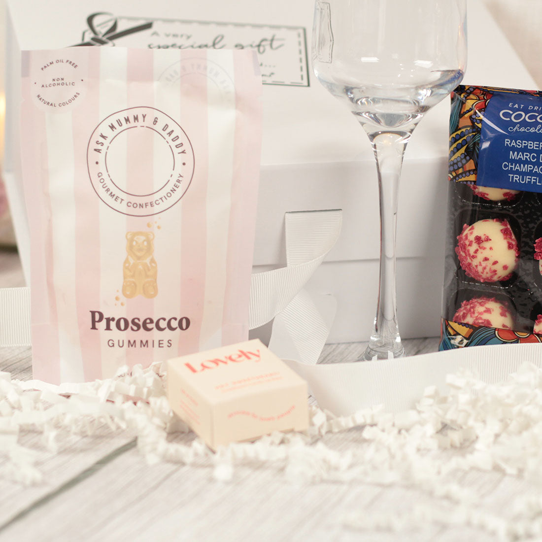 Personalised Prosecco Princess Birthday Treat Gift Box