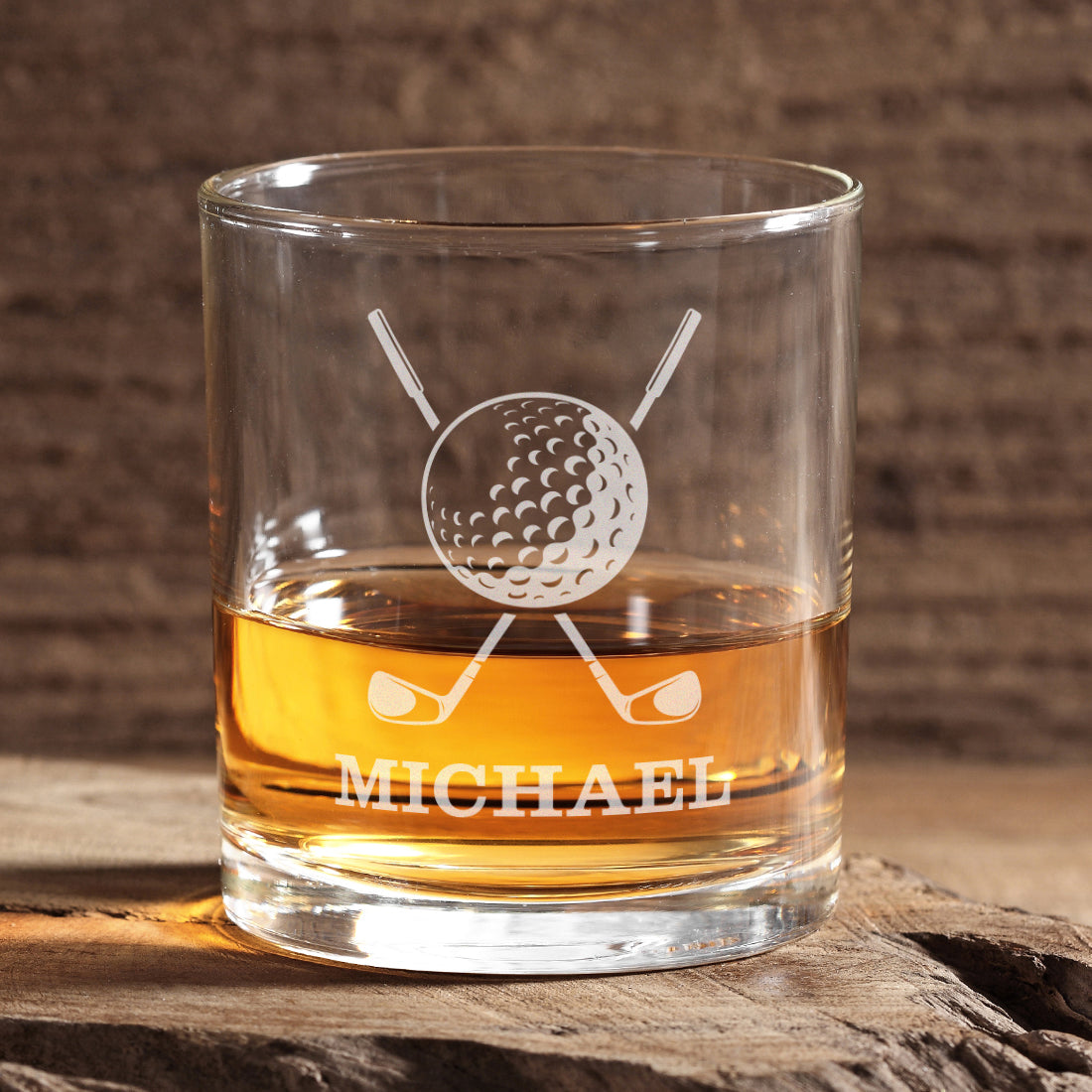 Golf Hobby Whiskey Glass Tumbler