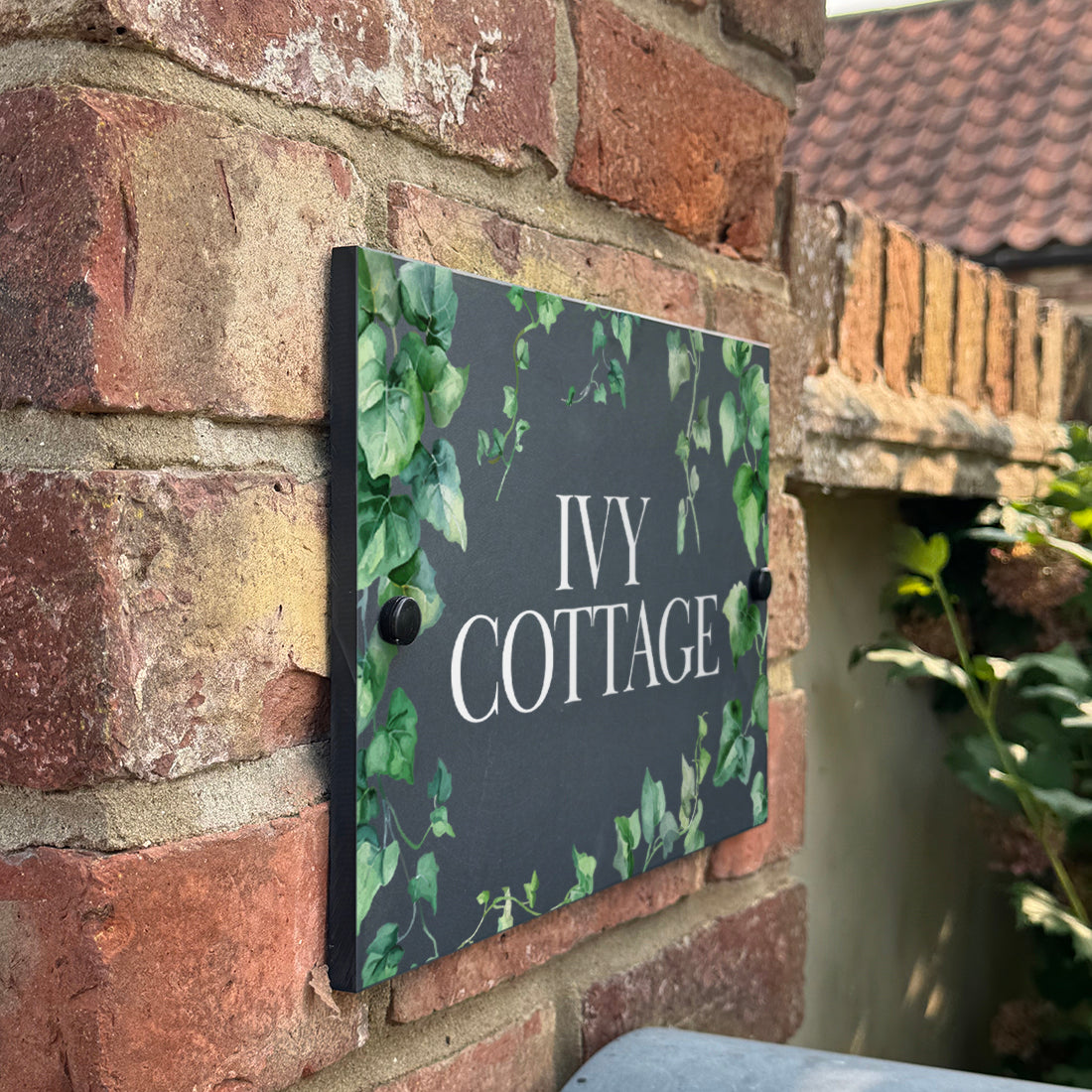 Ivy Slate House Number or Name Wall Mounted Sign