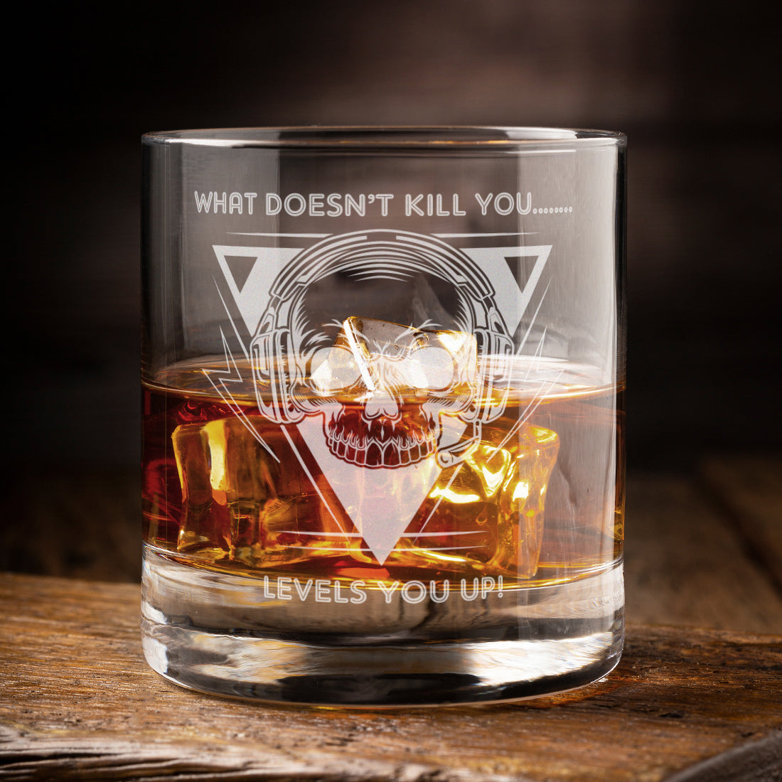 Video Gamer Whiskey Glass Tumbler