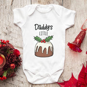 Little Christmas Pudding Babygrow-Love Lumi Ltd