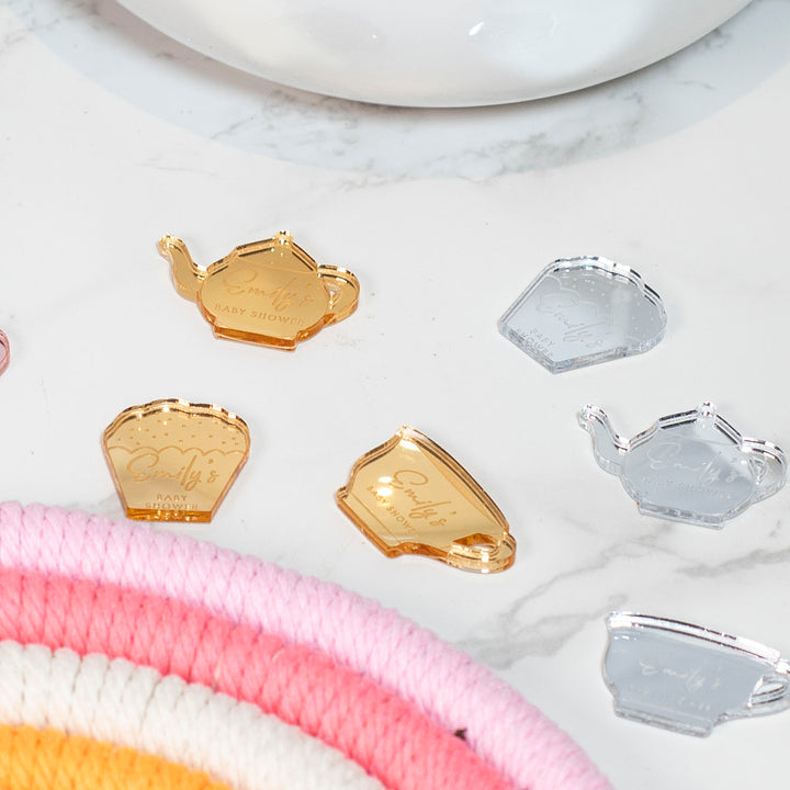 Baby Shower Tea Party Table Scatter Confetti Favour Decorations-Love Lumi Ltd