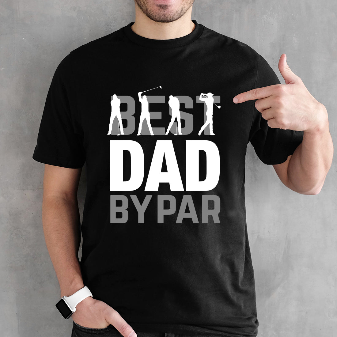 Best By Par Golfing Men's T-Shirt-Love Lumi Ltd