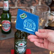 Happy Birthday PU Leather Coaster with Bottle Opener-Love Lumi Ltd