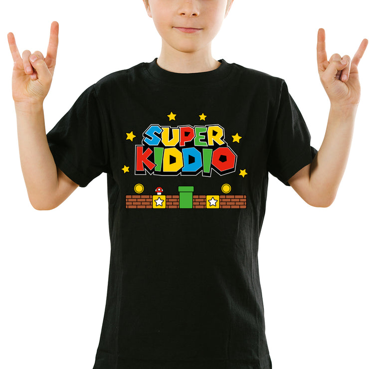 Super Daddio and Babio or Kiddio Gaming T-Shirt and Baby Grow set-Love Lumi Ltd