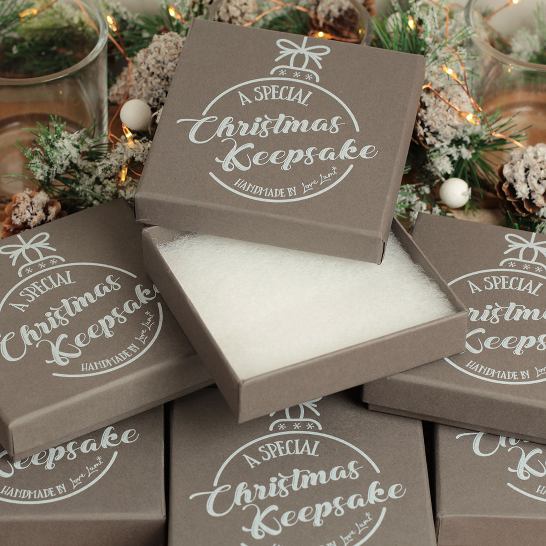 Pet Horse Pony Silhouette Memorial 3D Acrylic and Mirror Christmas Tree Decoration Bauble-Love Lumi Ltd