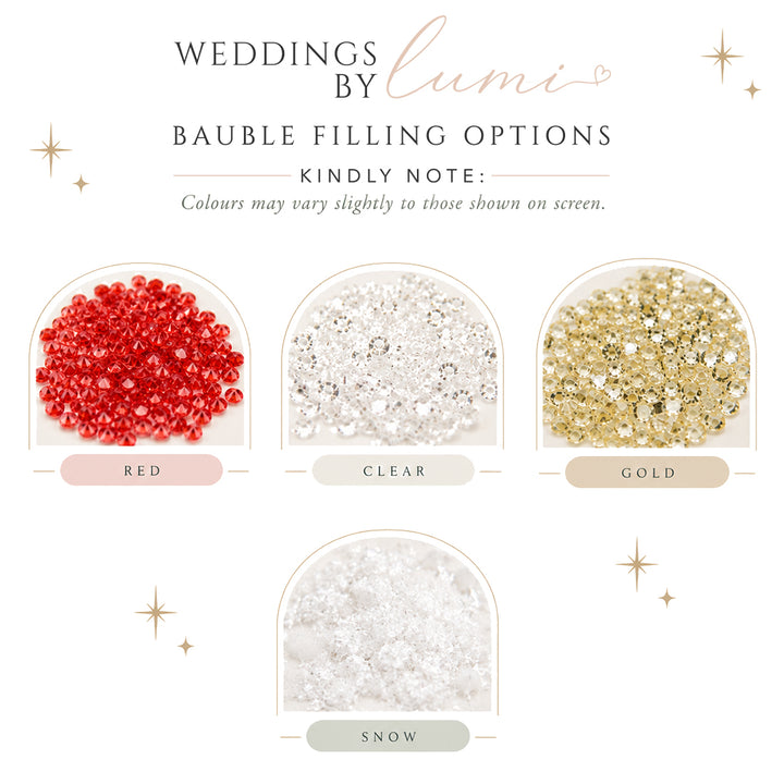 Engagement Ring Christmas Bauble