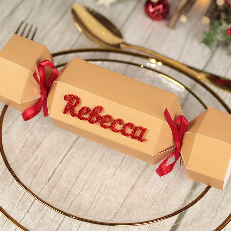 Personalised DIY Fillable Christmas Cracker Kit