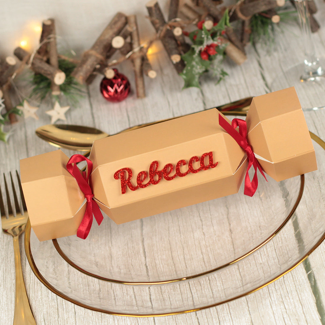 Personalised DIY Fillable Christmas Cracker Kit-Love Lumi Ltd
