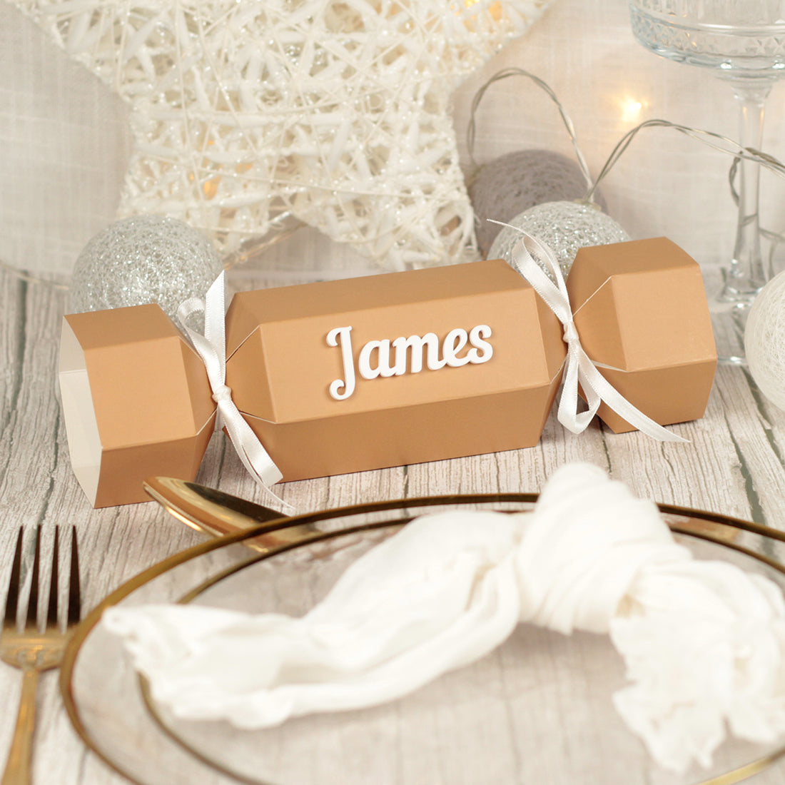 Personalised DIY Fillable Christmas Cracker Kit-Love Lumi Ltd