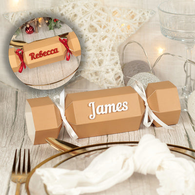 Personalised DIY Fillable Christmas Cracker Kit