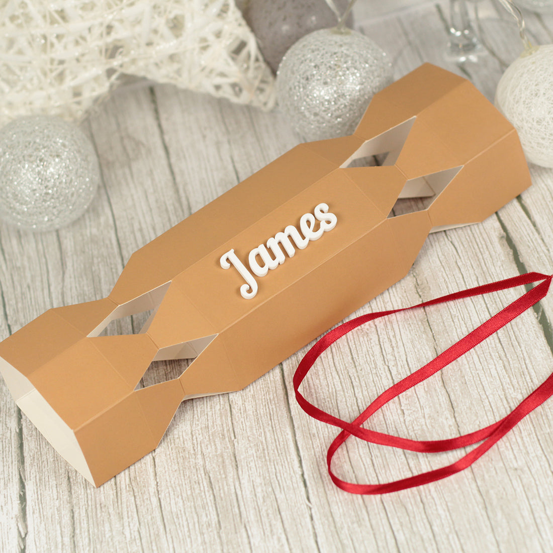 Personalised DIY Fillable Christmas Cracker Kit-Love Lumi Ltd