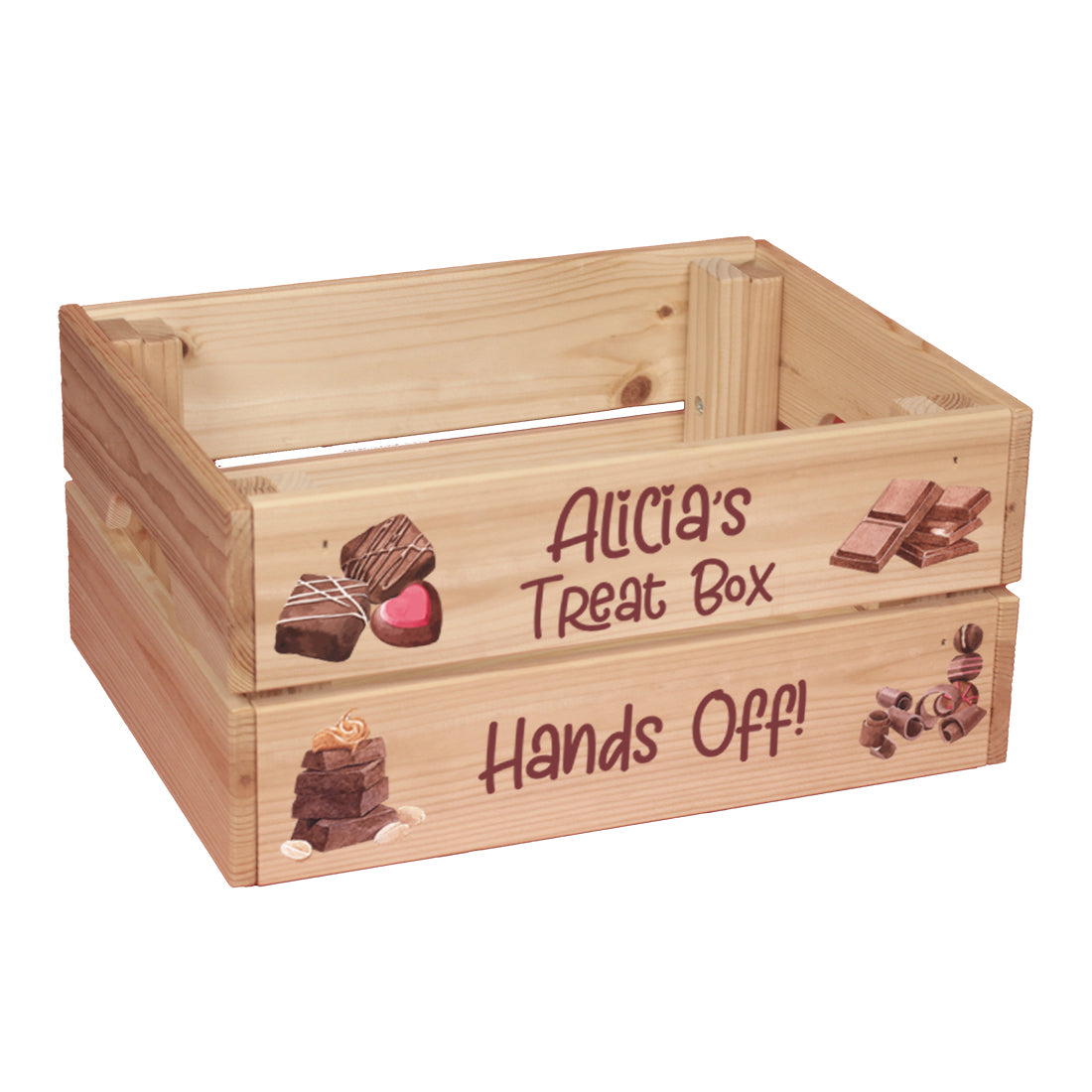 Chocolate Lover Treat Hamper Gift Crate-Love Lumi Ltd