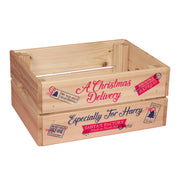 Special Delivery North Pole Christmas Eve Gift Crate