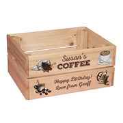 Coffee Lover Treat Hamper Gift Crate