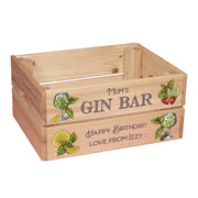 Gin Bar Treat Hamper Gift Crate