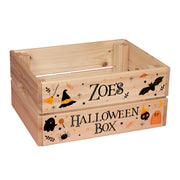 Bats and Witches Halloween Trick or Treat Hamper Gift Crate