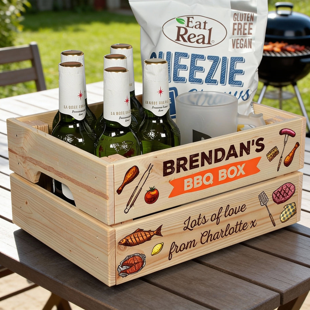 BBQ Treat Hamper Gift Crate