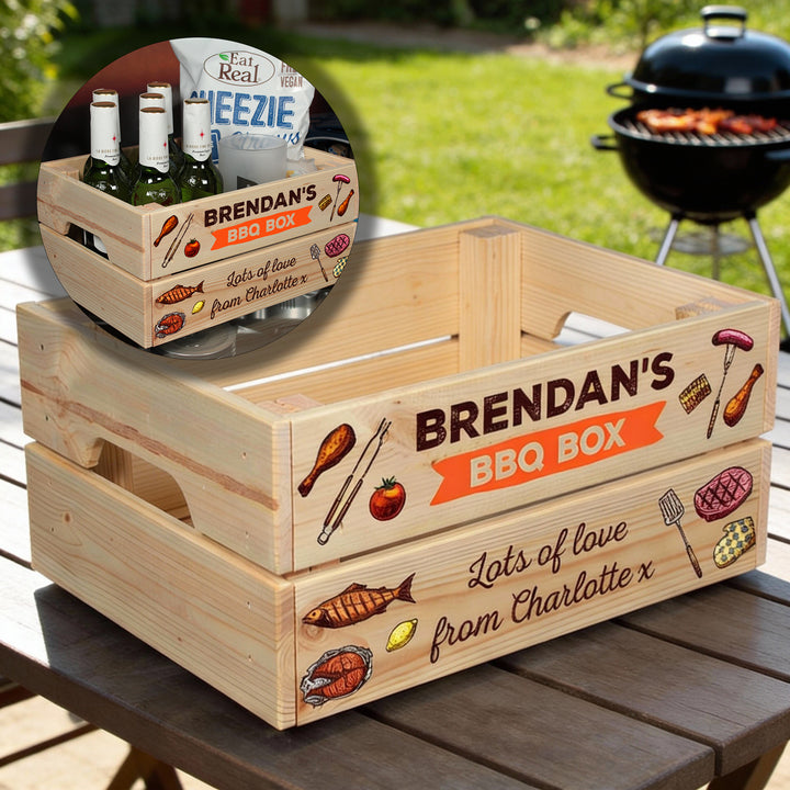 BBQ Treat Hamper Gift Crate