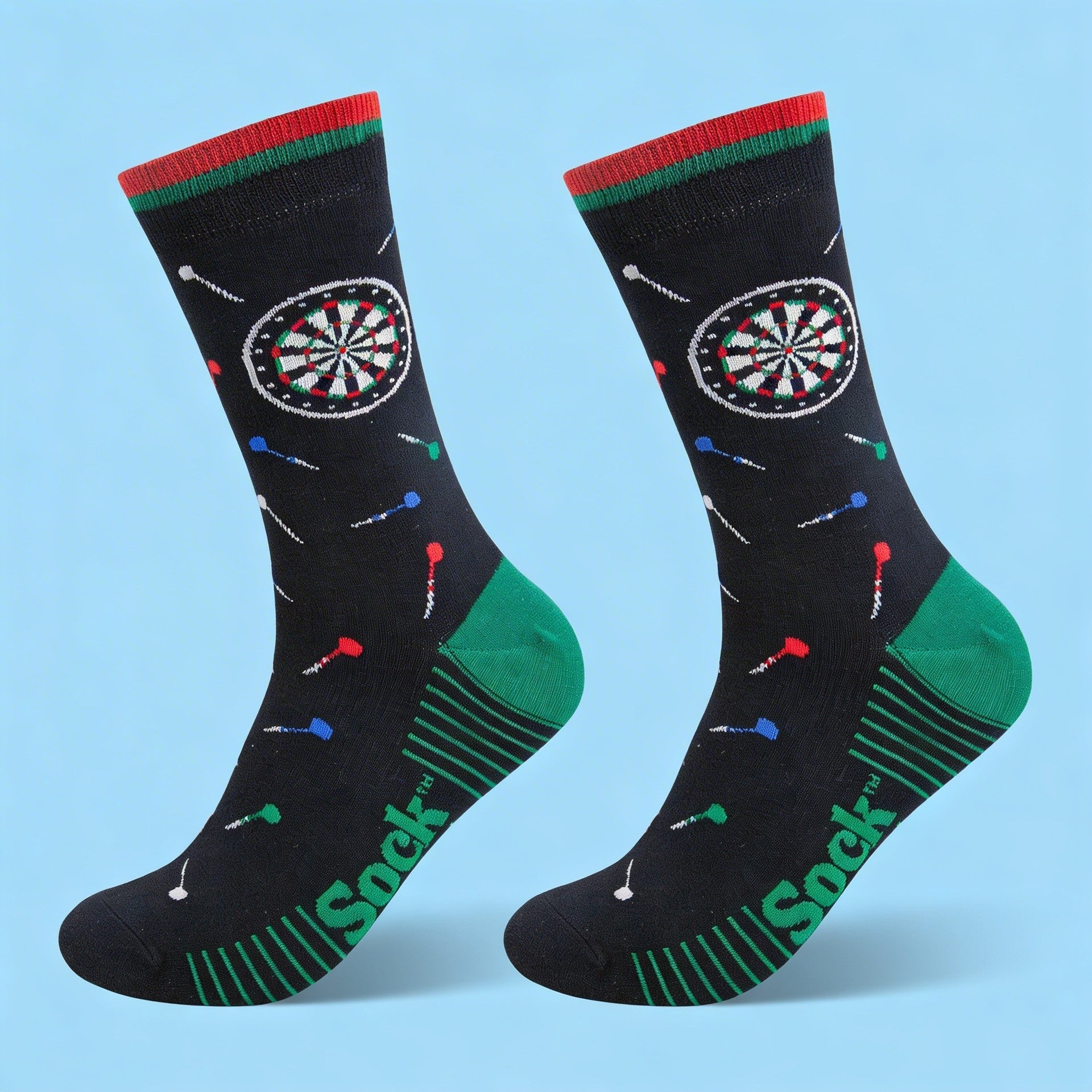 Darts Pint Glass, Socks and Snacks gift set