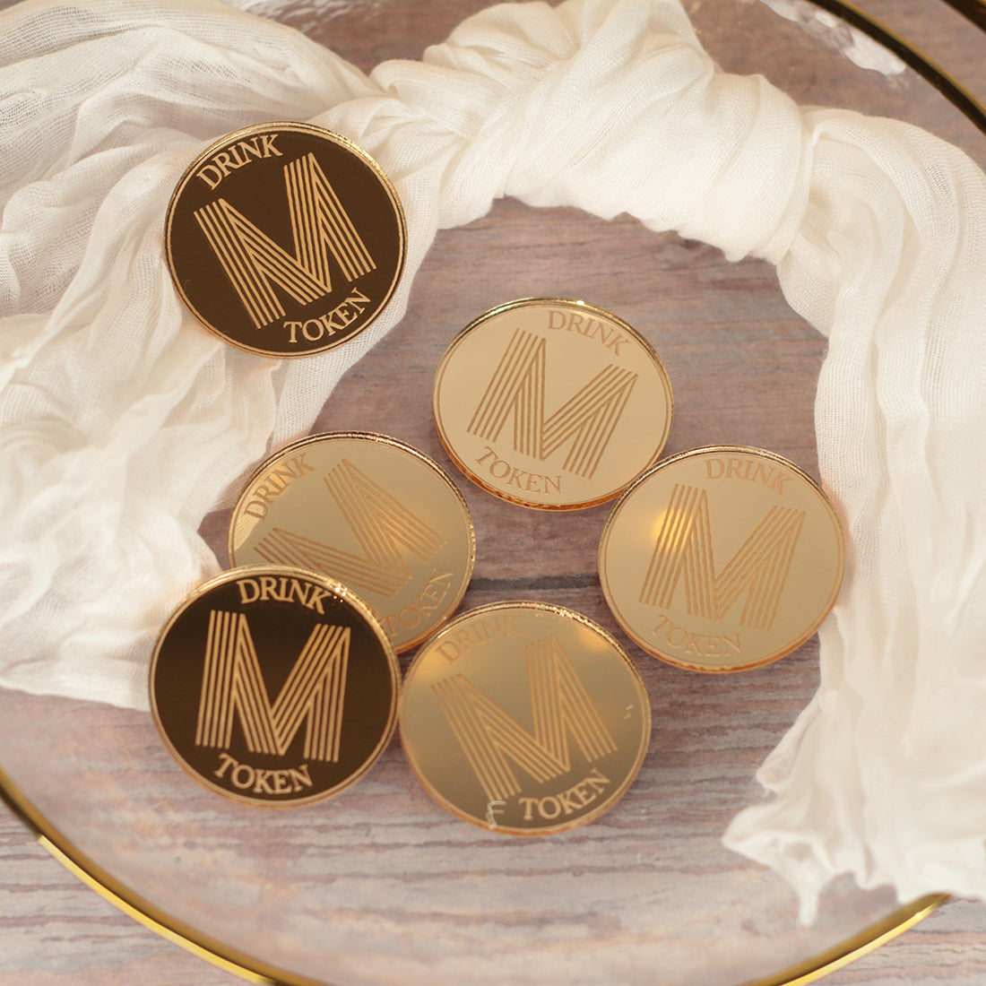 Branded Event Free Bar Drink Tokens