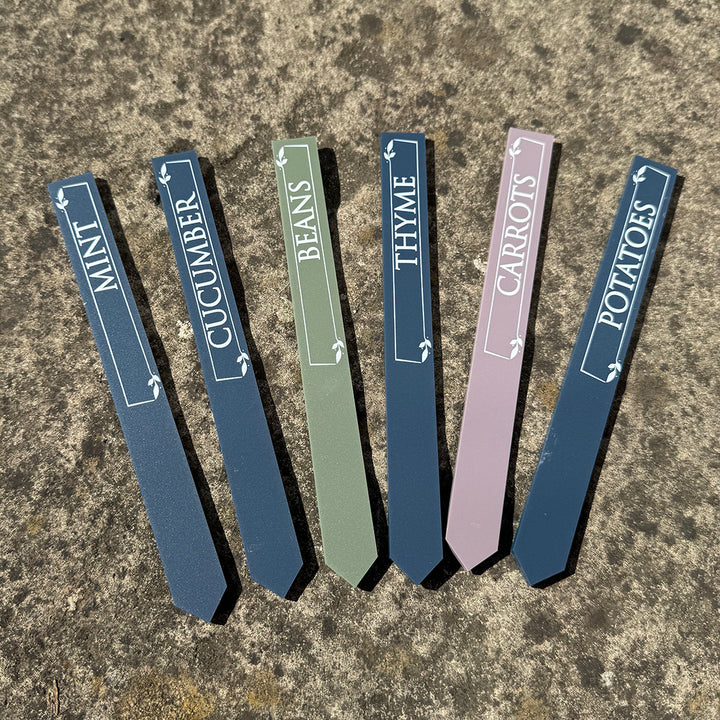Custom Acrylic Plant Flower Herb Vegetable Garden Markers