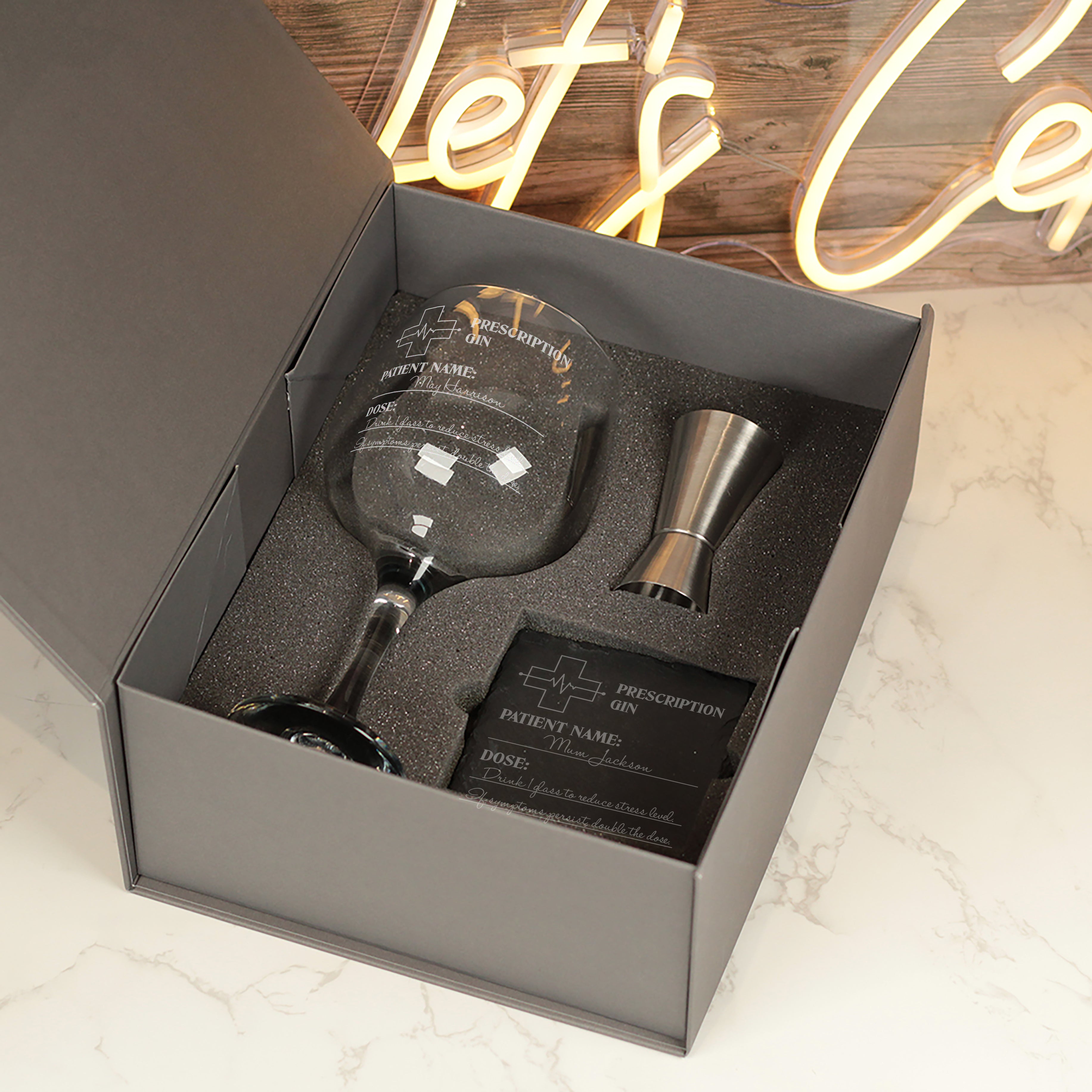Prescription Large Balloon Gin Glass
