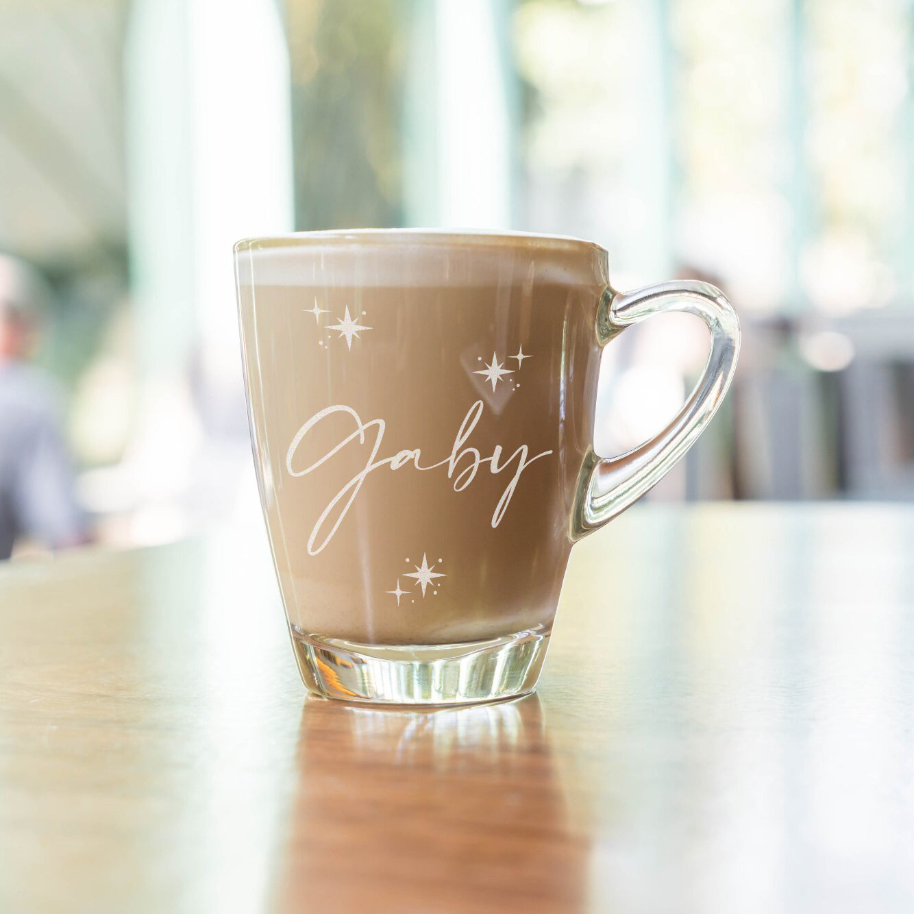 Personalised Glass Mug Warm and Cosy Gift Box