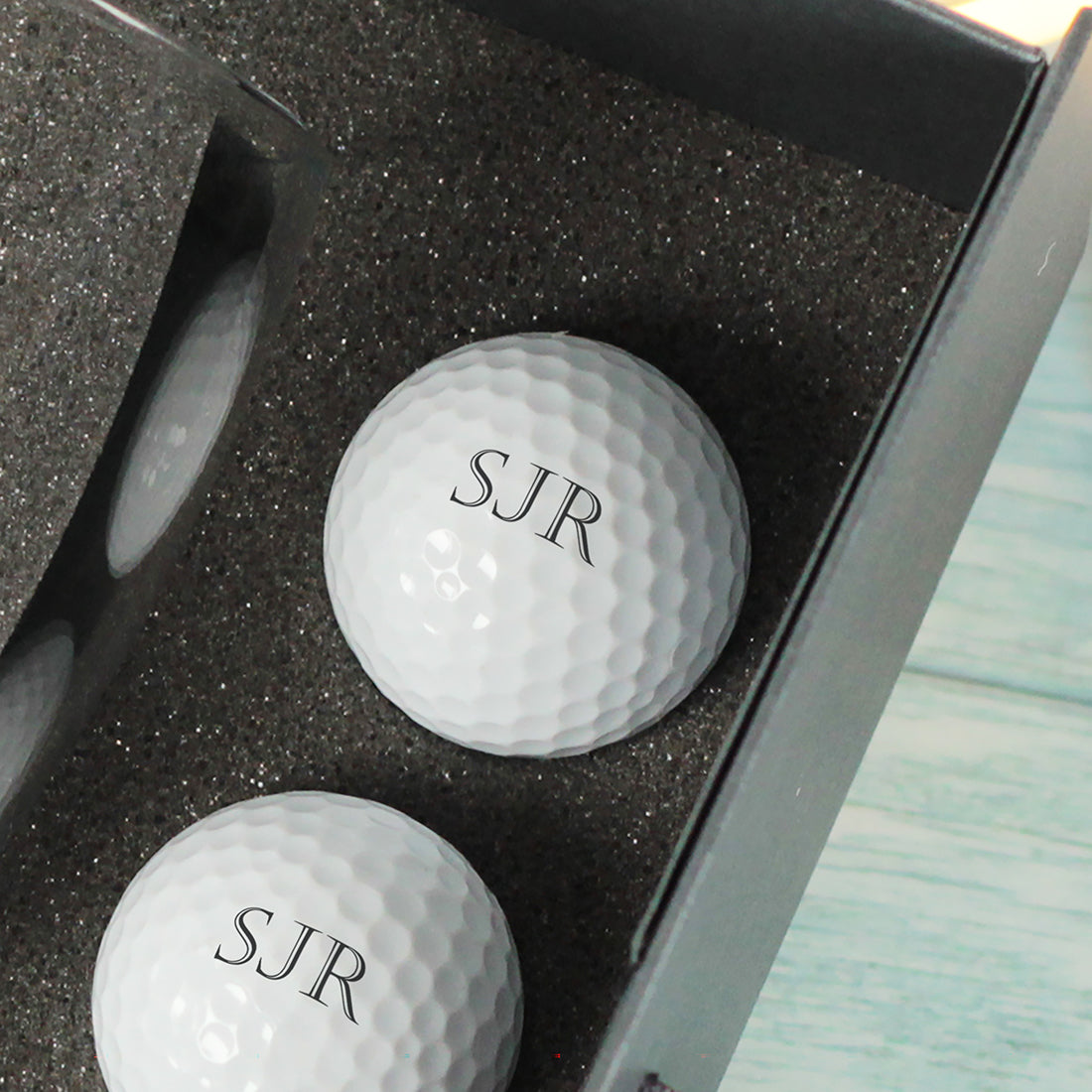Golfer Definition Pint Glass and Golf Balls
