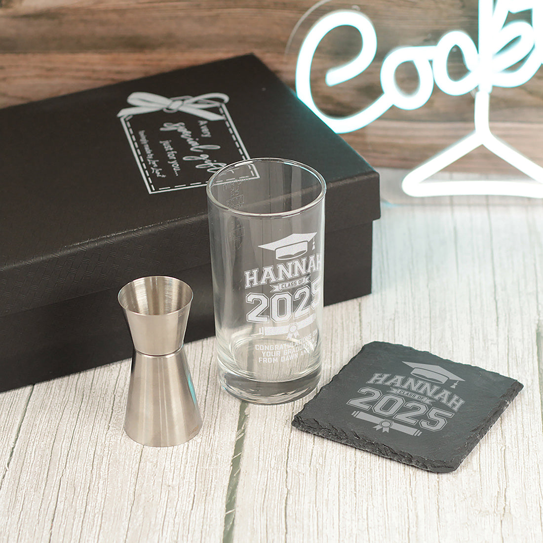 Graduation Highball Glass and Gift Boxed Set