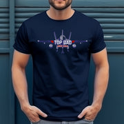 Top Dad Jet Plane T Shirt