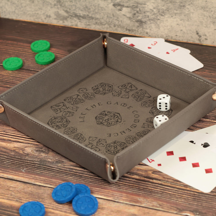 Custom Multi Dice Rolling Snap Up Table Top Gaming Tray