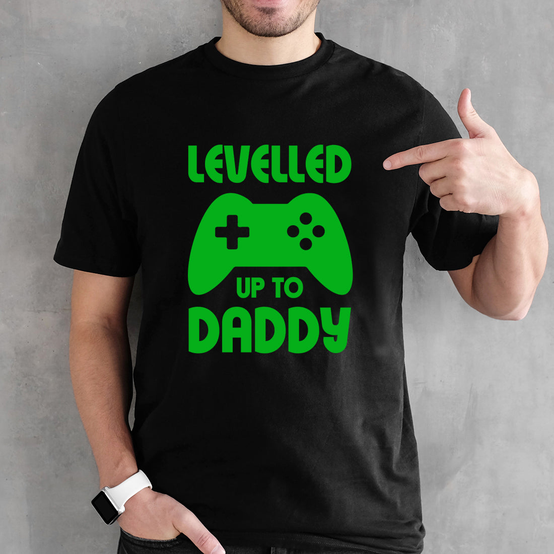 Dad and Baby 1st Father's Day Gamer T-Shirt Baby Grow Set-Love Lumi Ltd