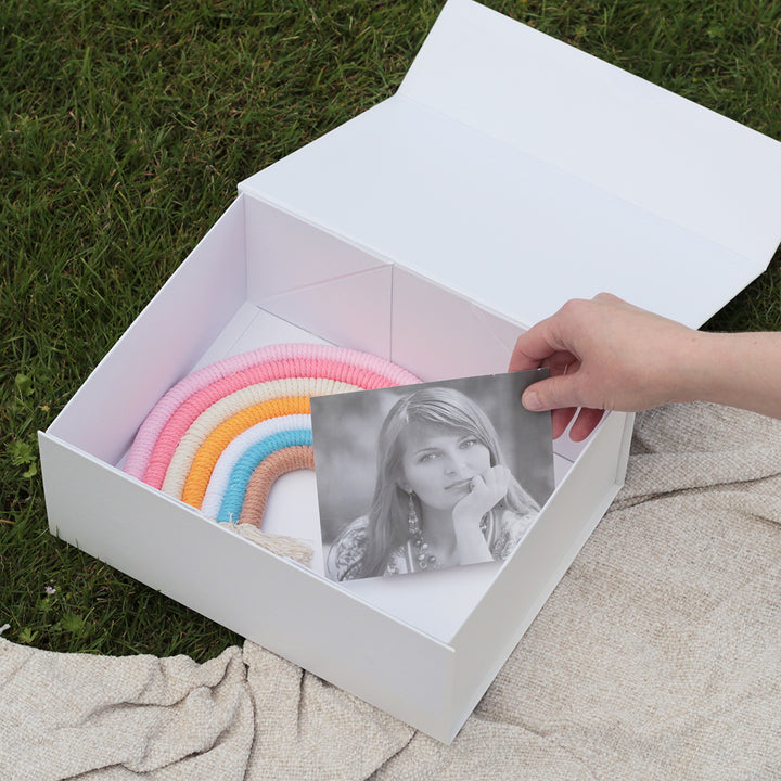 Memorial Photo Memory Keepsake Box