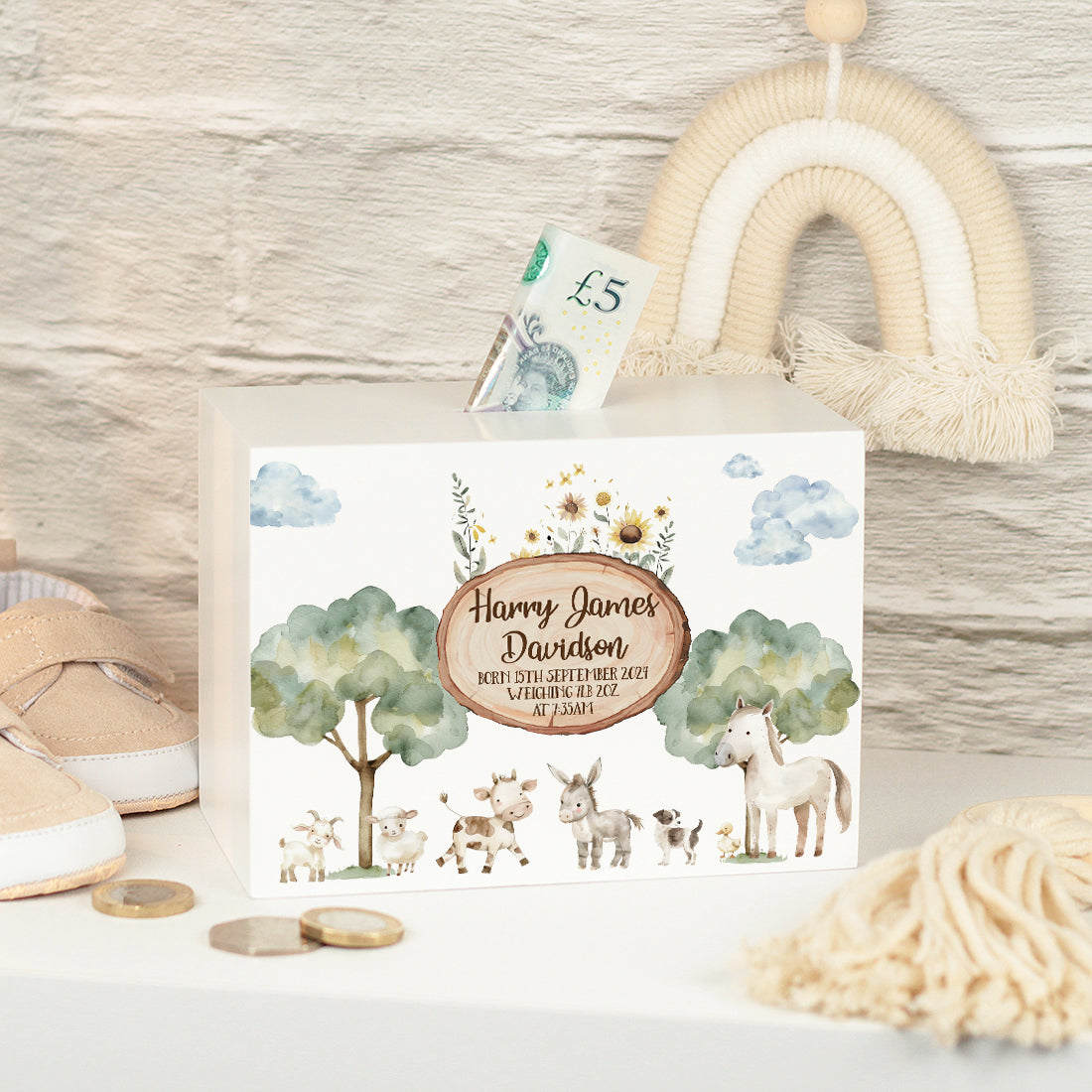 Farm Animal Baby Money Box (Copy)-Love Lumi Ltd