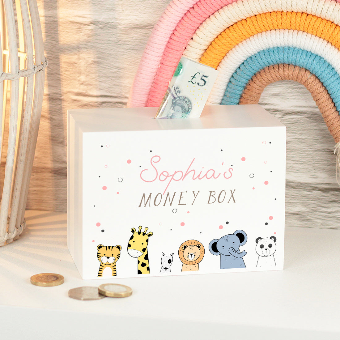 Cute Animals Baby Money Box-Love Lumi Ltd