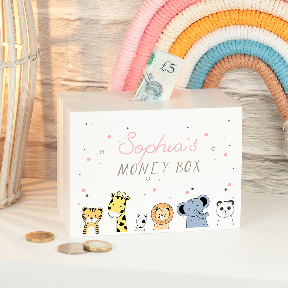 Cute Animals Baby Money Box-Love Lumi Ltd